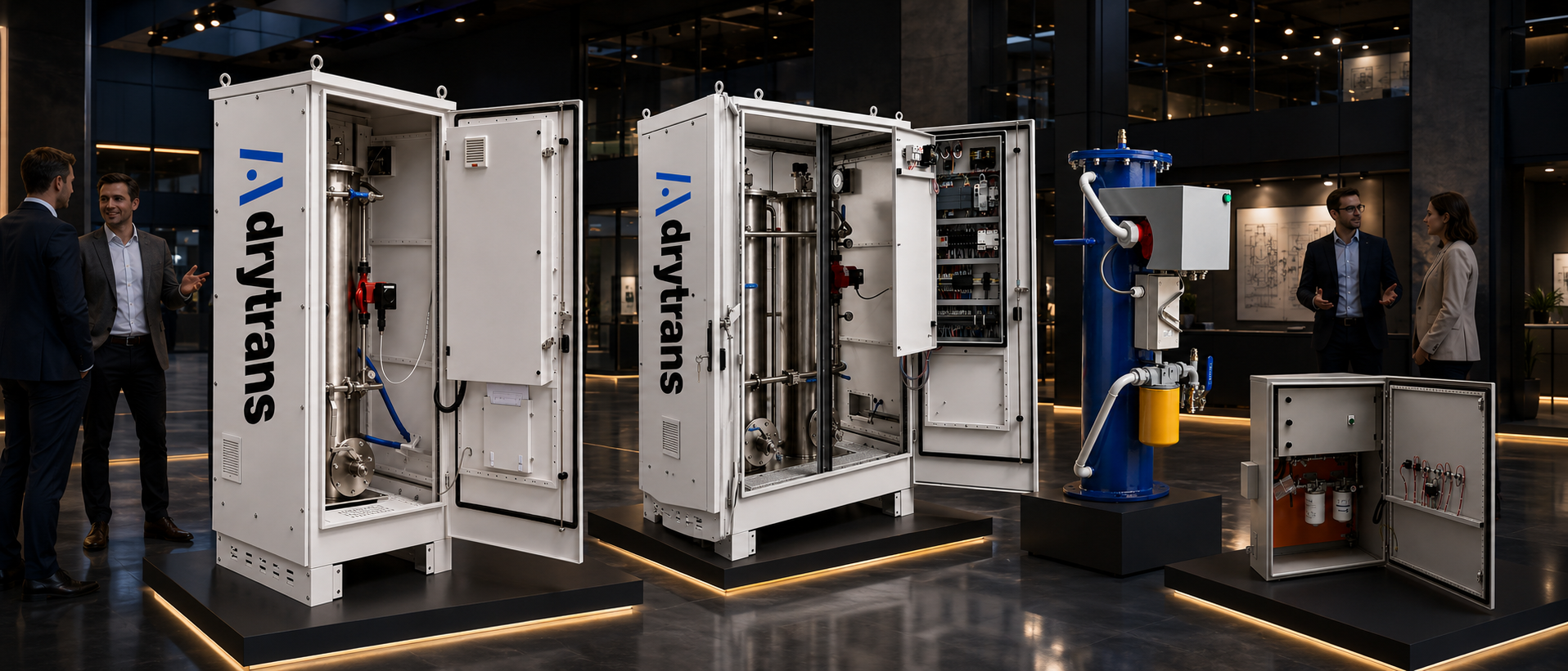 DryTrans moisture management units on display